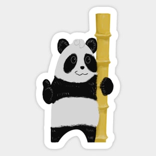 PANDA AND BAMBOO Sticker